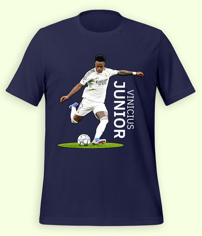 Vinícius Júnior Brazilian Star Football T-Shirt
