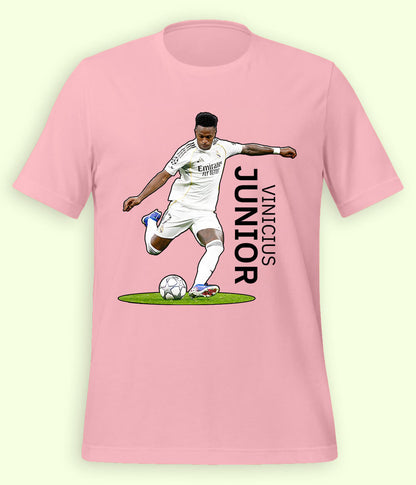 Vinícius Júnior Brazilian Star Football T-Shirt