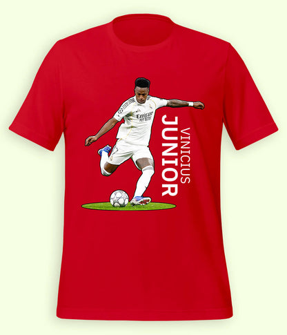 Vinícius Júnior Brazilian Star Football T-Shirt