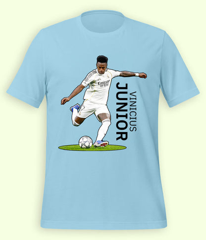 Vinícius Júnior Brazilian Star Football T-Shirt