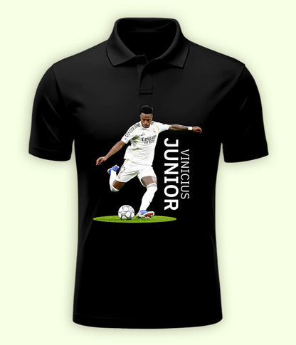 Vinícius Júnior Real Madrid Football Polo T-Shirt