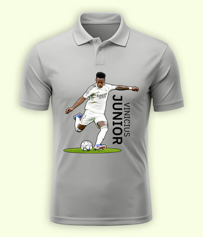 Vinícius Júnior Real Madrid Football Polo T-Shirt