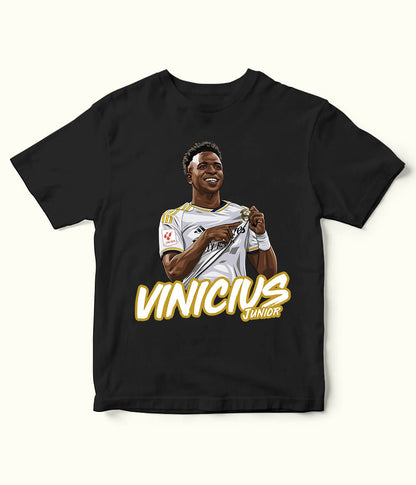 Vinícius Júnior Real Madrid Kids Football T-Shirt