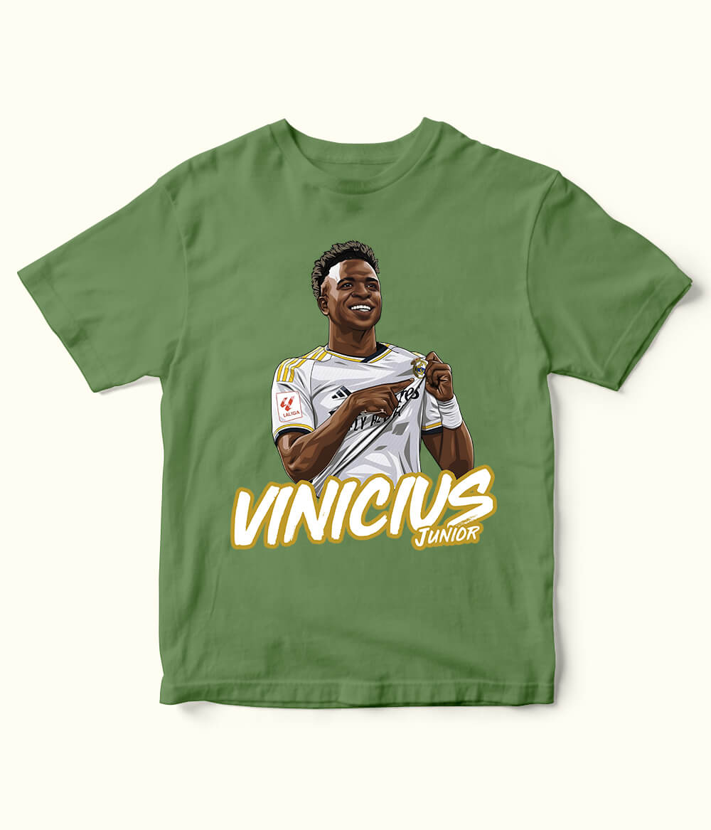 Vinícius Júnior Real Madrid Kids Football T-Shirt