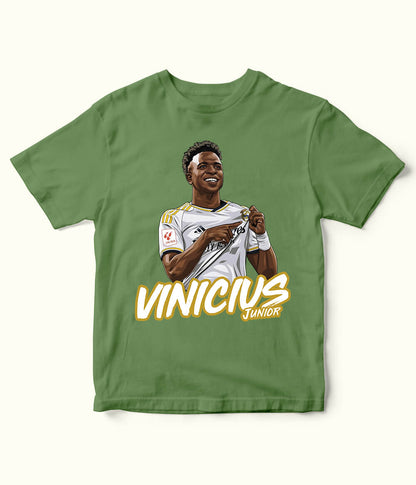 Vinícius Júnior Real Madrid Kids Football T-Shirt
