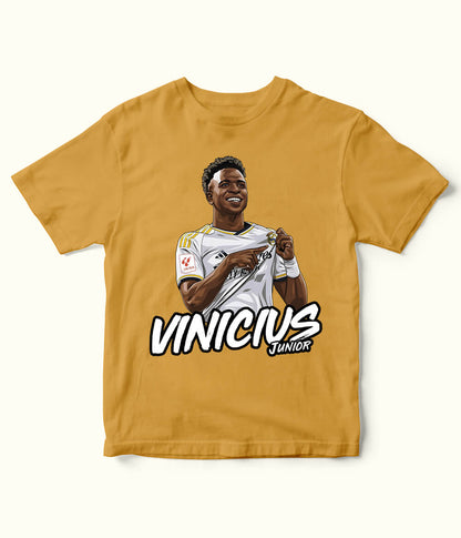 Vinícius Júnior Real Madrid Kids Football T-Shirt
