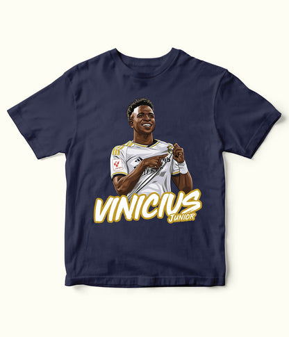 Vinícius Júnior Real Madrid Kids Football T-Shirt