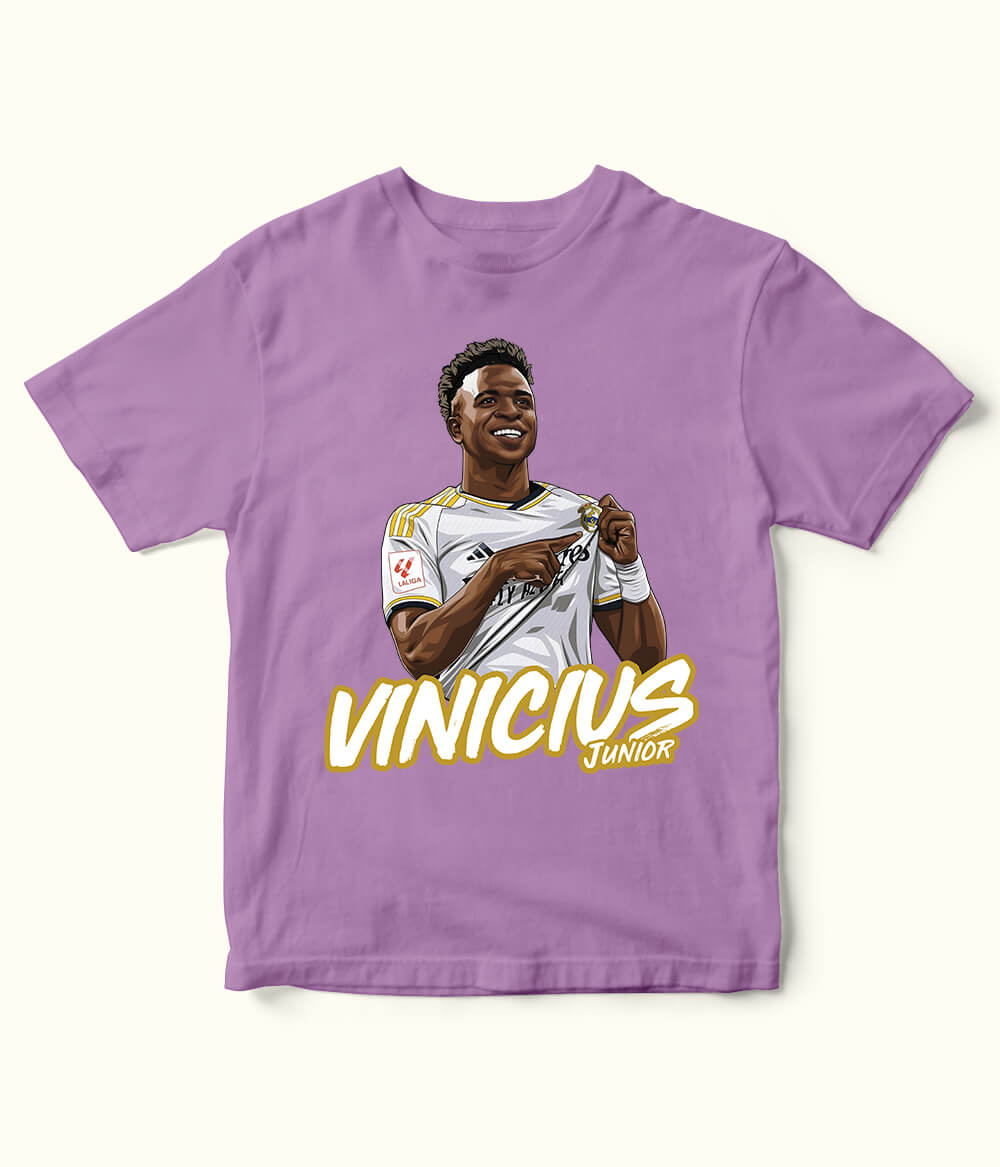 Vinícius Júnior Real Madrid Kids Football T-Shirt