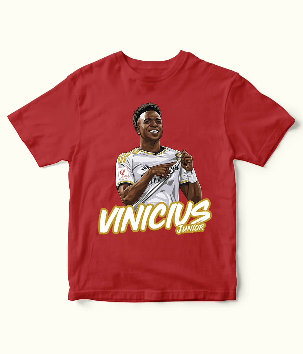 Vinícius Júnior Real Madrid Kids Football T-Shirt