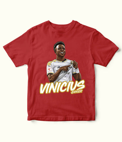 Vinícius Júnior Real Madrid Kids Football T-Shirt