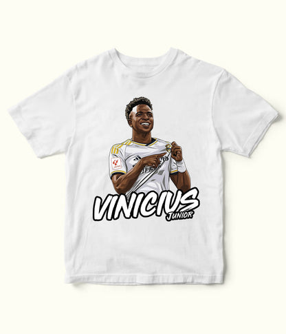 Vinícius Júnior Real Madrid Kids Football T-Shirt