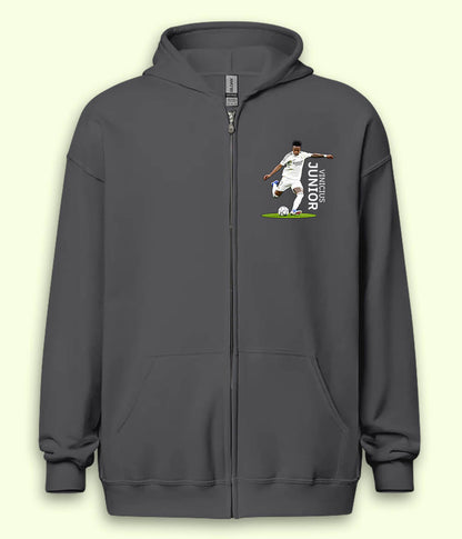Vinícius Júnior Real Madrid Supporter Zipper Hoodie