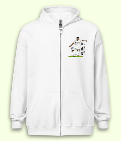 Vinícius Júnior Real Madrid Supporter Zipper Hoodie