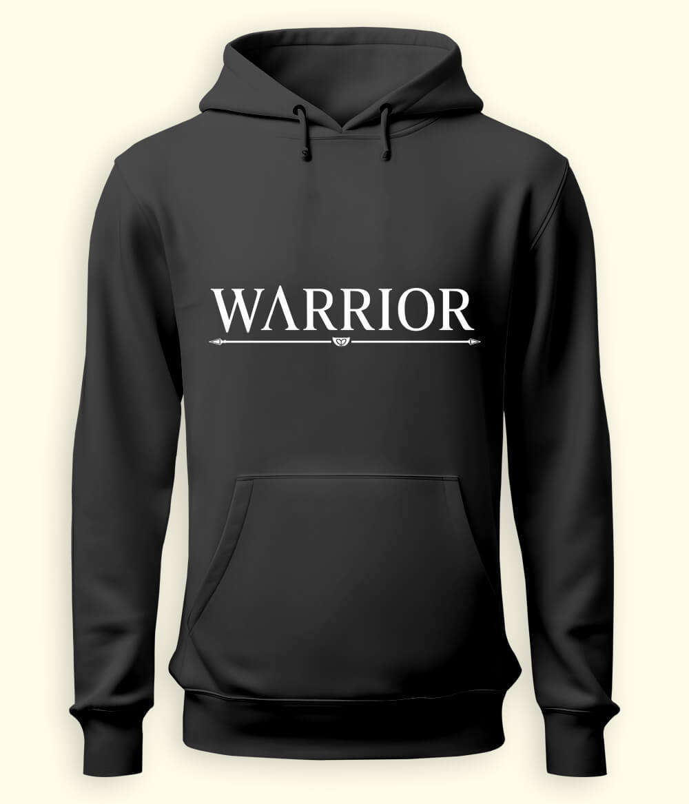 Charcoal Grey Warrior Hoodie (Unisex)