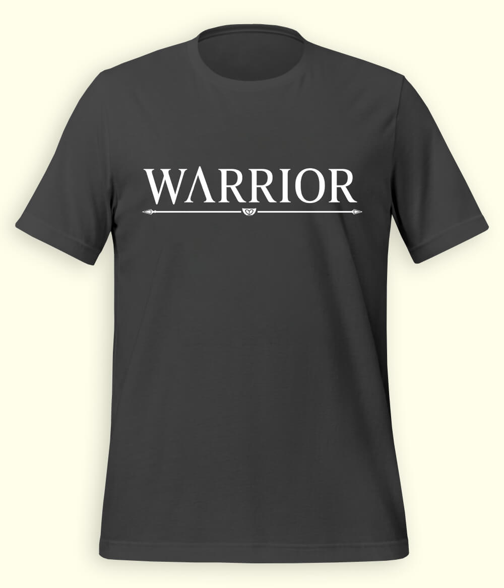 Charcoal Grey Warrior T-Shirt (Unisex)