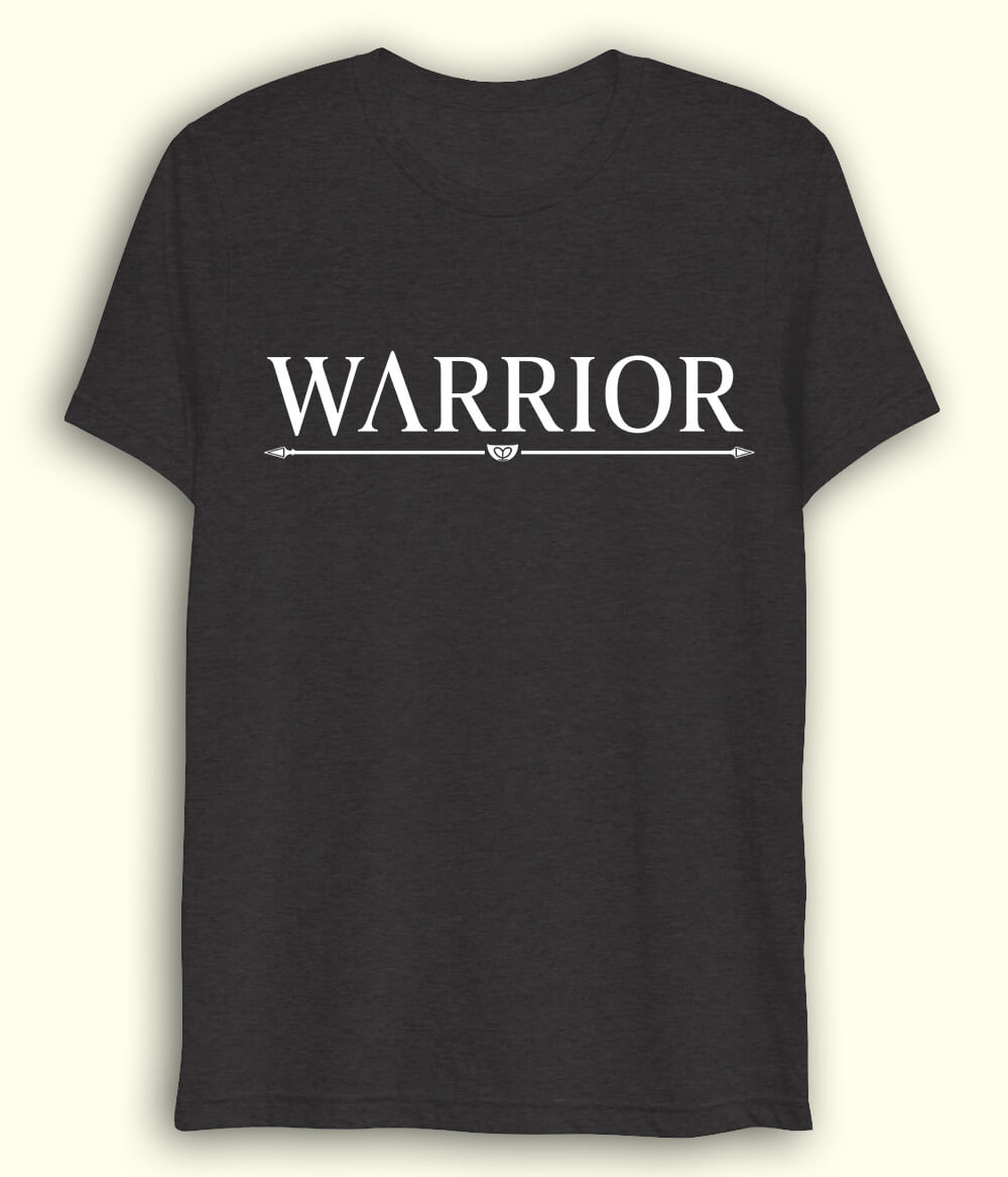 Charcoal Grey Warrior Dri Fit T-Shirt (Unisex)