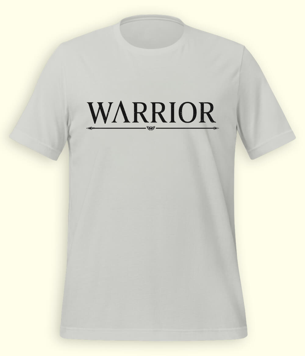 Heather Grey Warrior T-Shirt (Unisex)