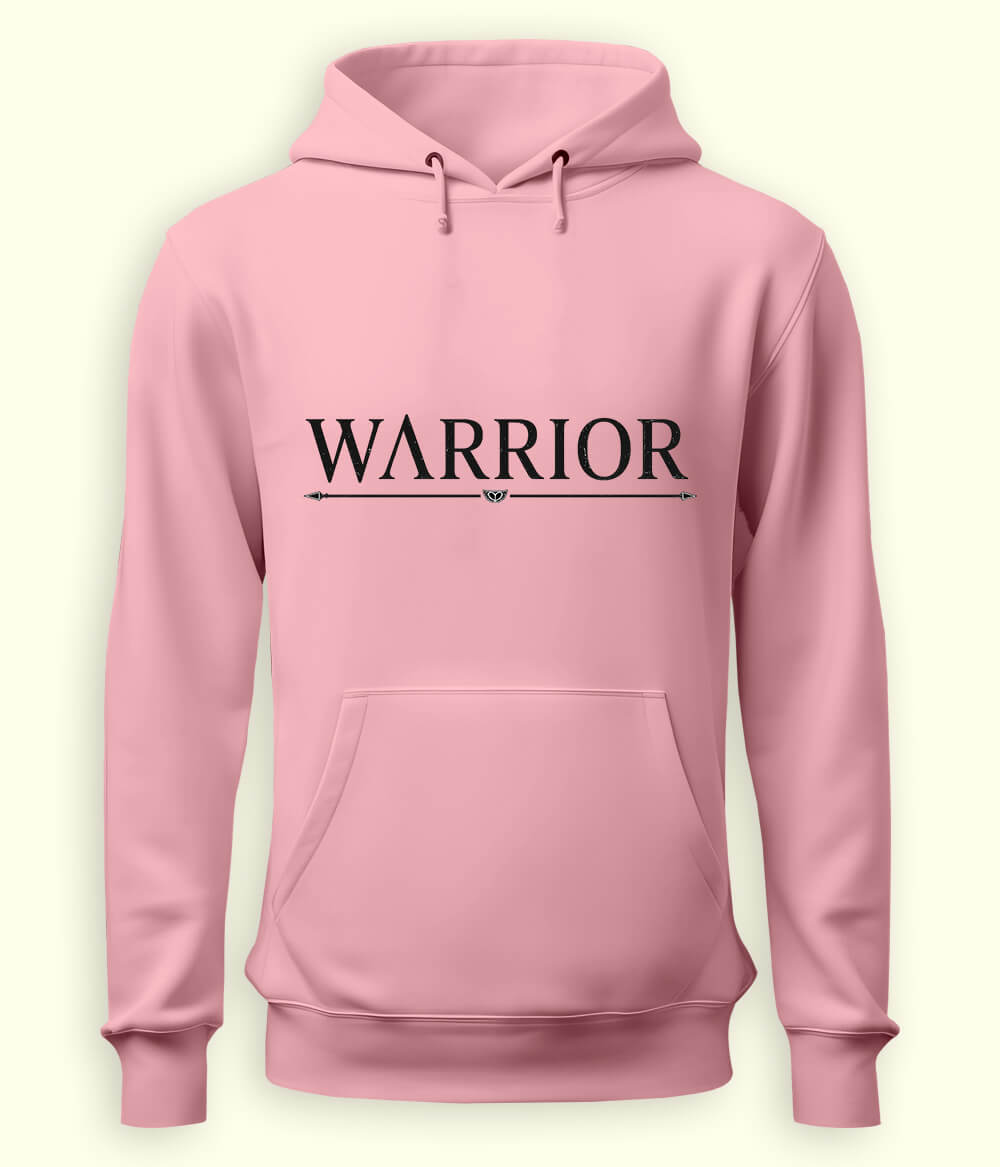 Light Pink Warrior Hoodie (Unisex)