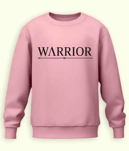 Light Pink Warrior Sweatshirt (Unisex)