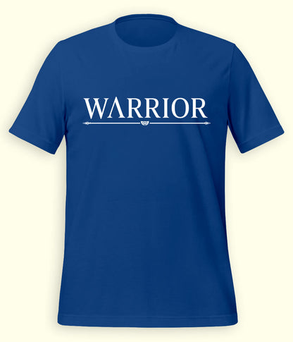 Royal Blue Warrior T-Shirt (Unisex)