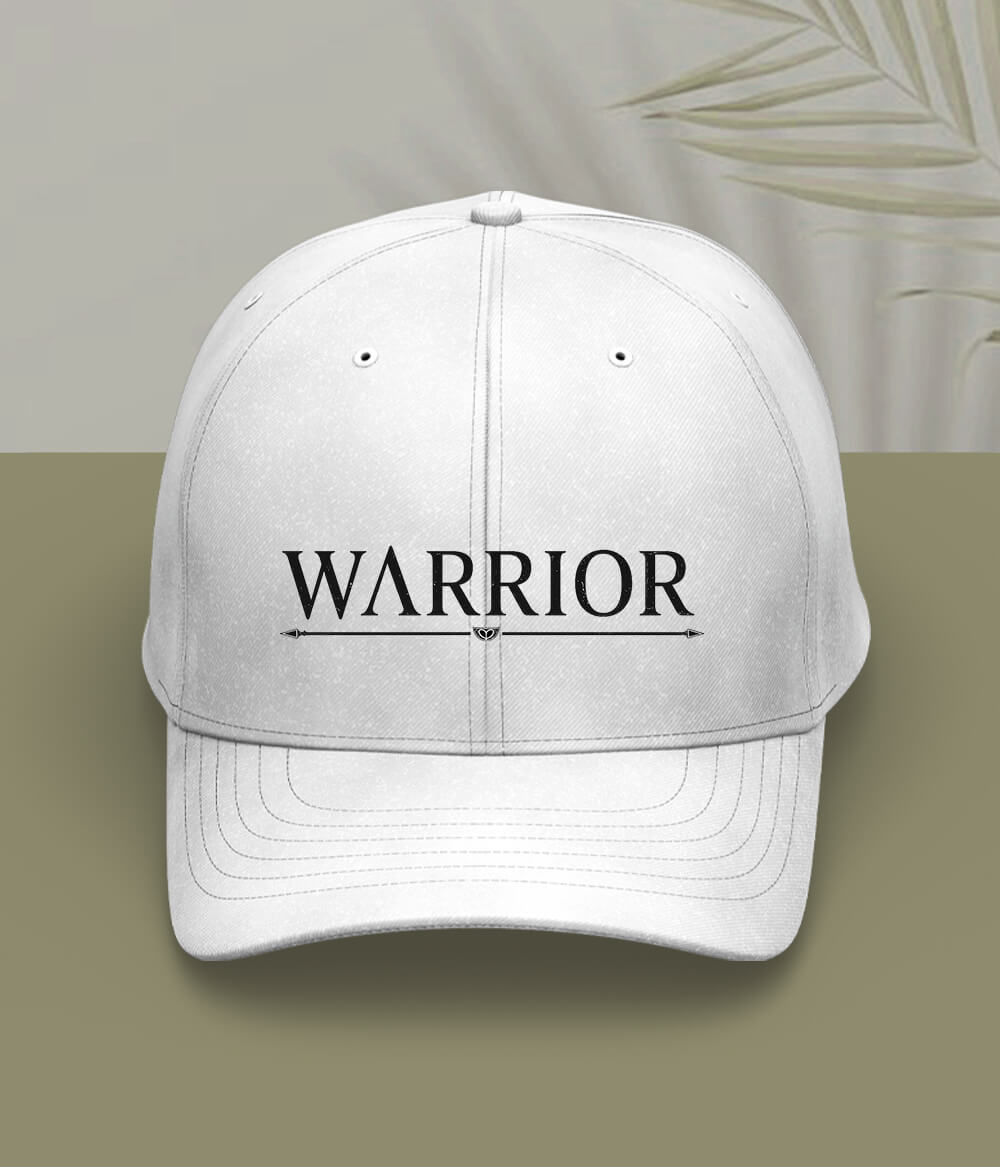 White Warrior Cap