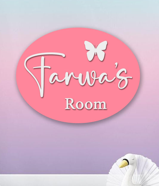 Welcome Sign for Girls Room