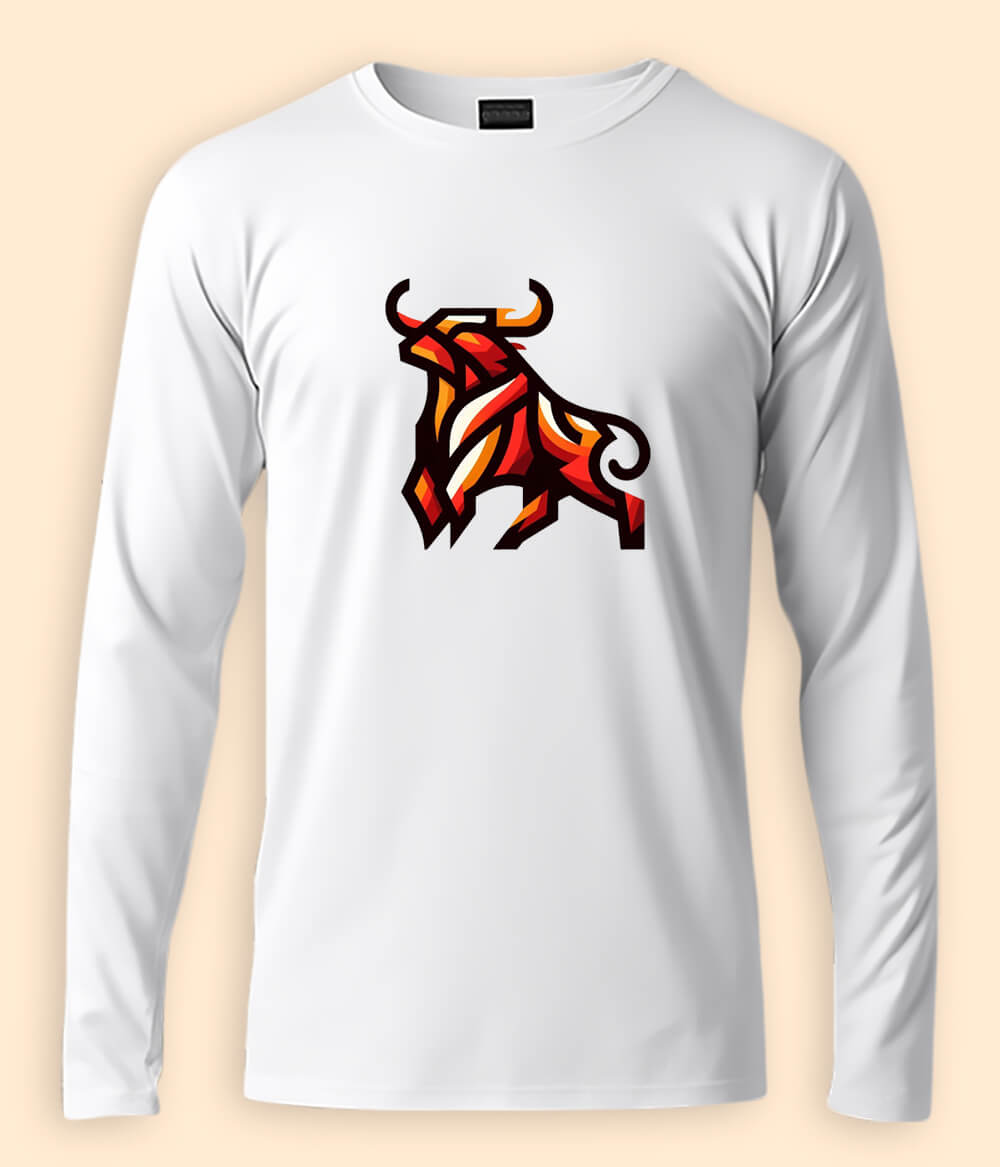 Bull Power Long Sleeve T-Shirt