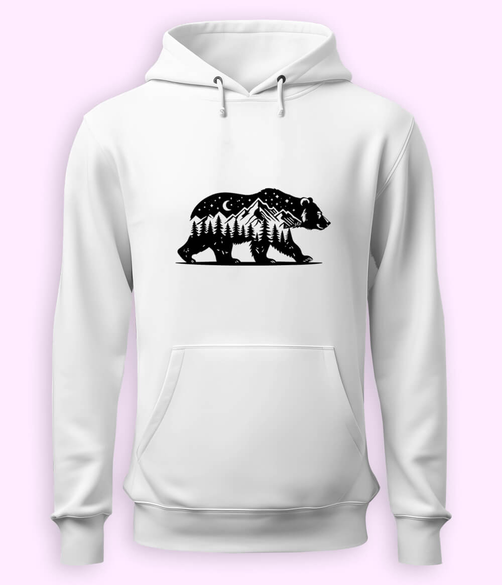 Wilderness Bear Hoodie