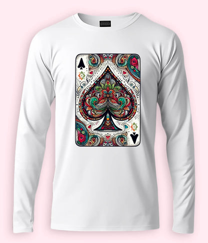 Ace of Spades Long Sleeve T-Shirt