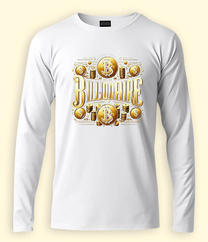 Billionaire Long Sleeve T-Shirt (Unisex)