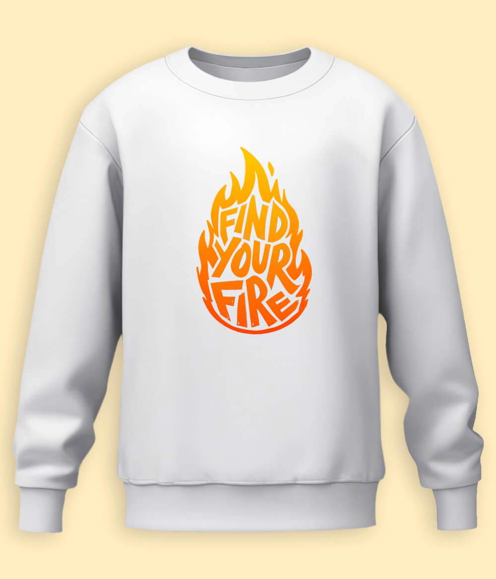 Bonfire Winter Night Sweatshirt