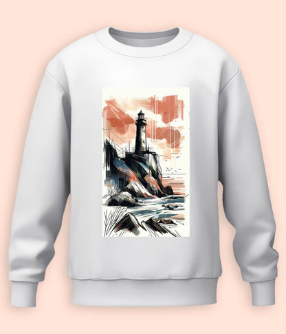 Gift for Ocean Lovers Lighthouse Sweatshirt