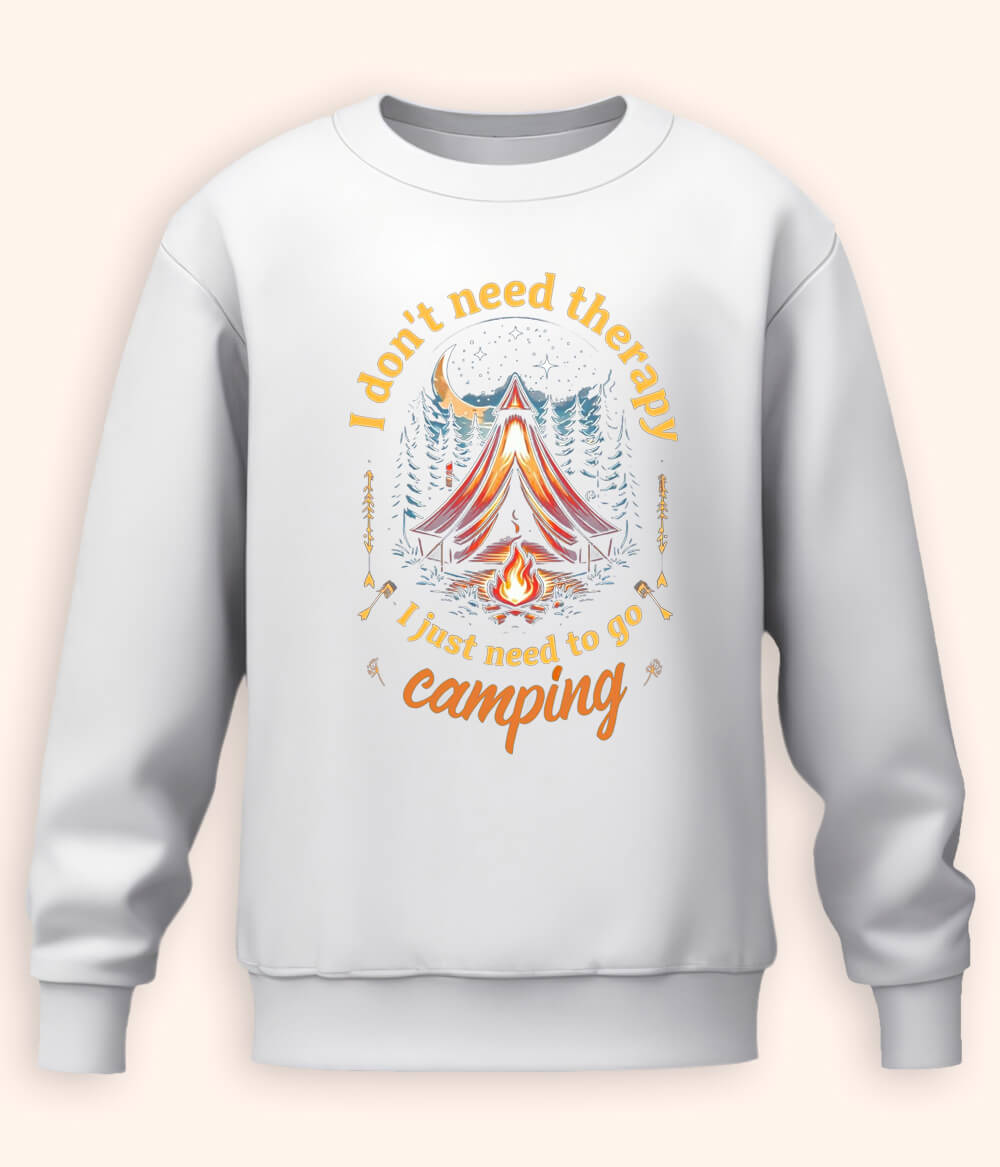 Go Camping Sweatshirt (Unisex)