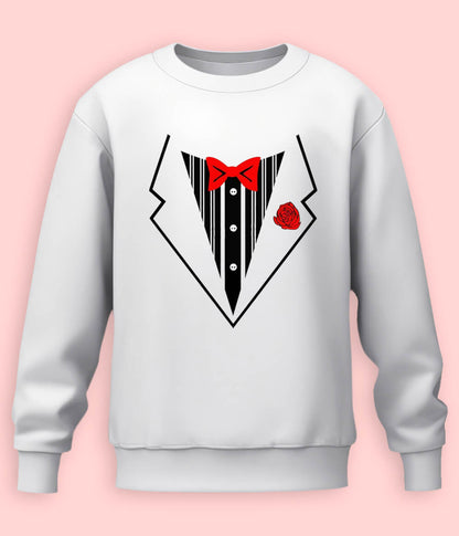 Men's Tuxedo Sweatshirt