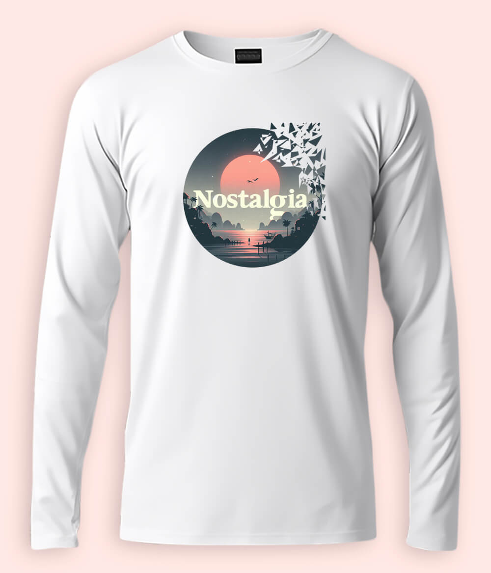 Tropical Nostalgia Long Sleeve Tee