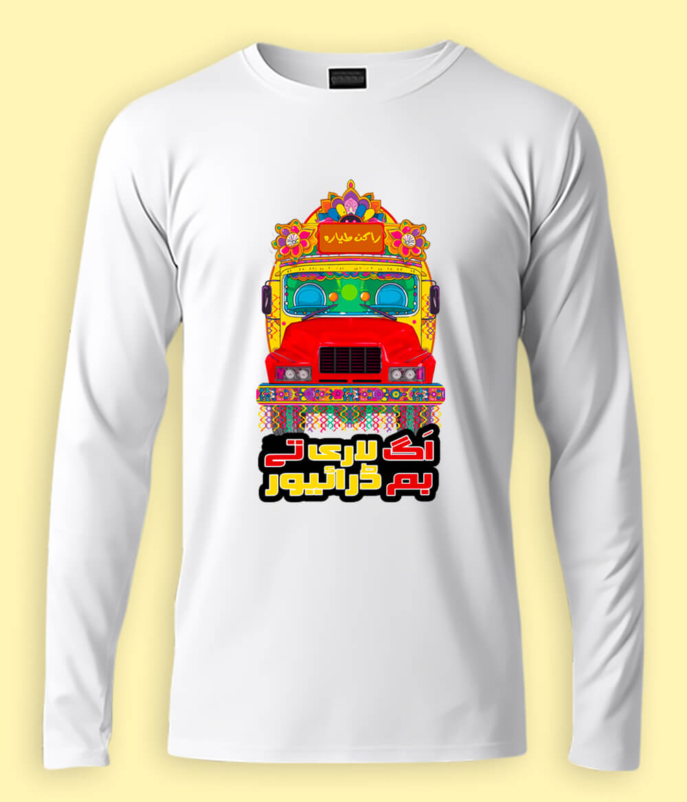 Truck Art long sleeve T-Shirt