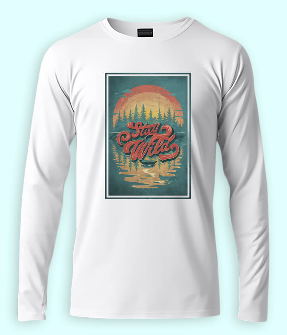 Wilderness Winter Long Sleeve T-Shirt