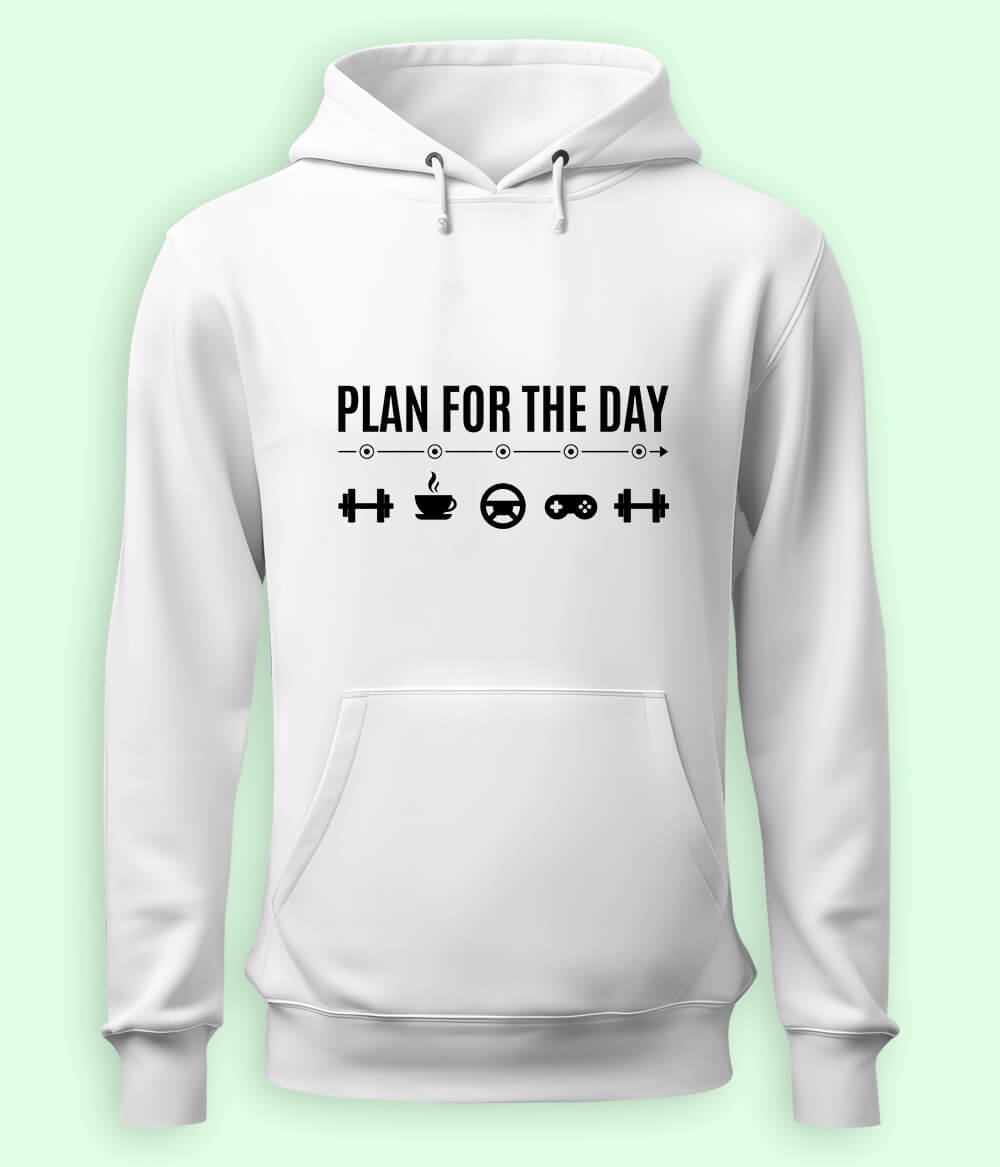 Workout Routine Pullover Hoodie