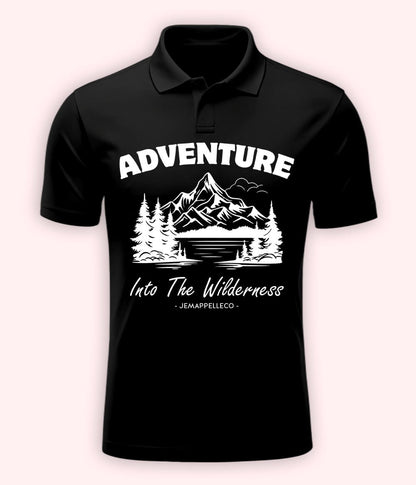 Black Wilderness Polo T-Shirt