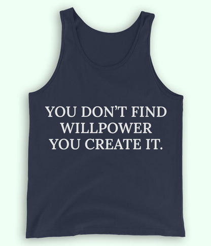 Navy Will Power Tanktop