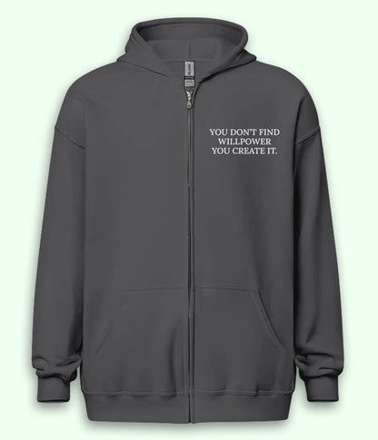 Will to Find Zipper Hoodie (Unisex)