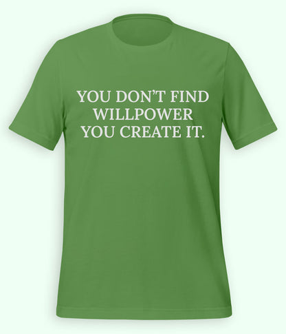 Knorr Green Willpower T-Shirt (Unisex)