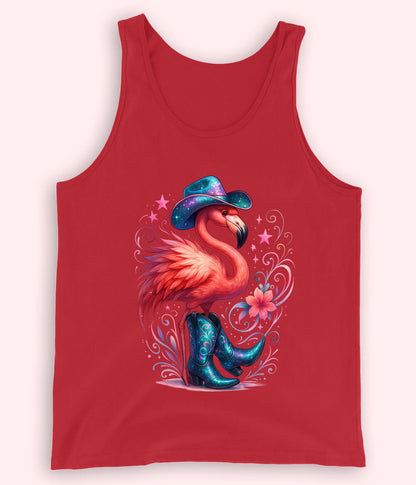 Women Fancy Red Tanktop