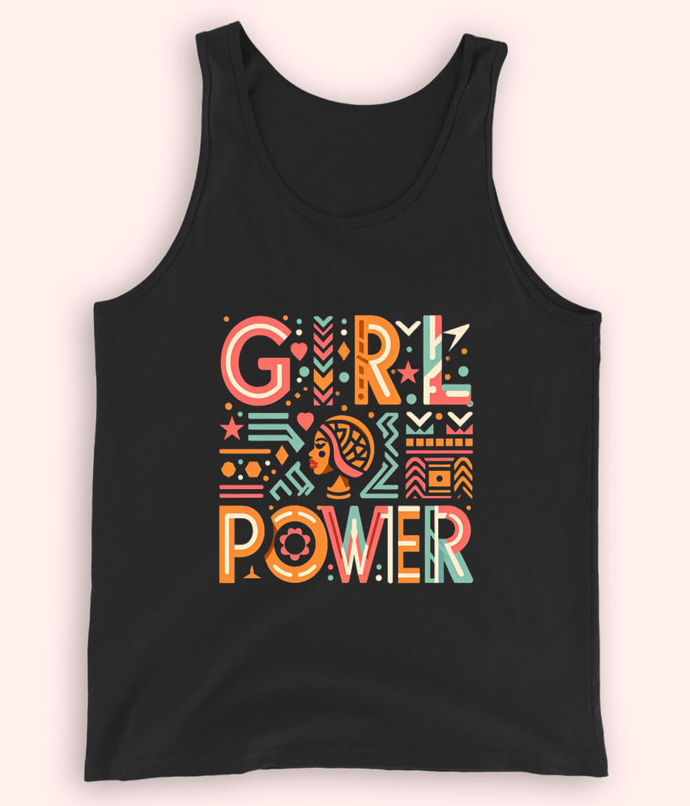 Black Women Power Tanktop