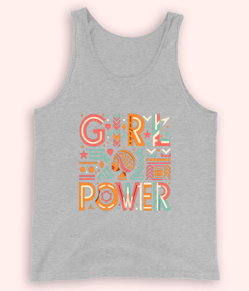 Heather Grey Women Power Tanktop