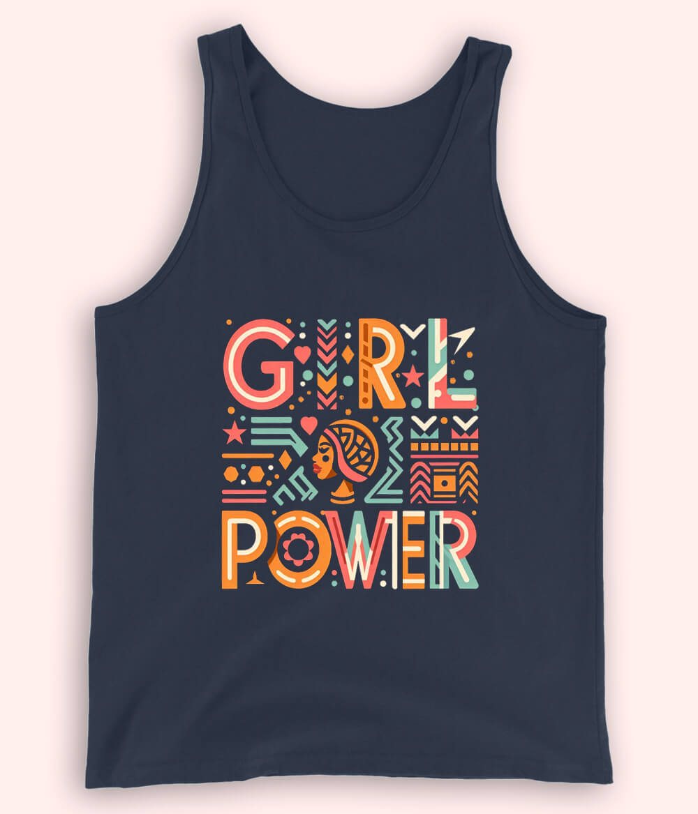 Navy Women Power Tanktop