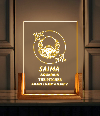 Zodiac Sign Night Lamp