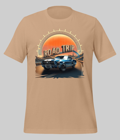 Beige Road Trip T Shirts