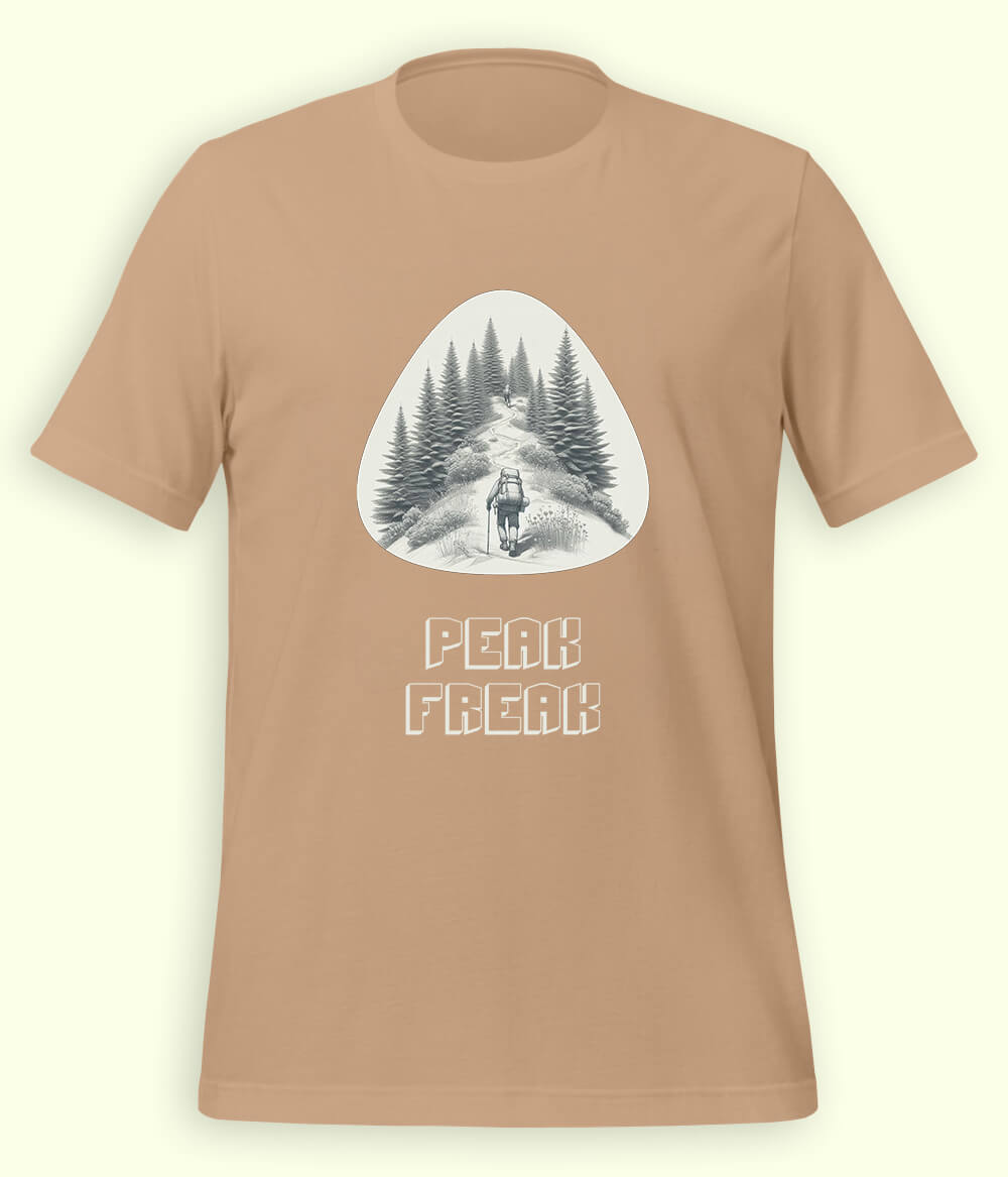 Hiking and Trekking T-Shirt (Unisex)