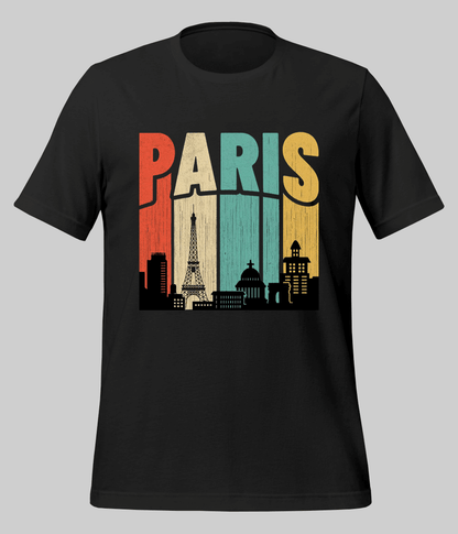 Paris Eiffel Tower T-Shirt (Unisex)